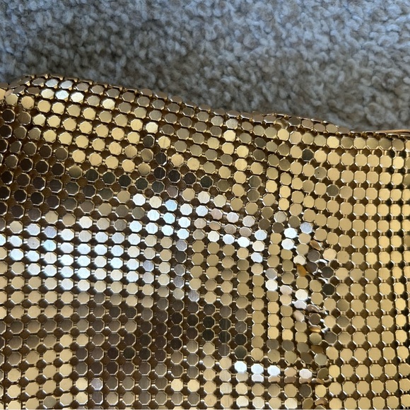 Sequin Gold Vintage Handbag - Picture 3 of 6